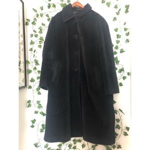 Vintage Italian Made Fuzzy Winter Coat